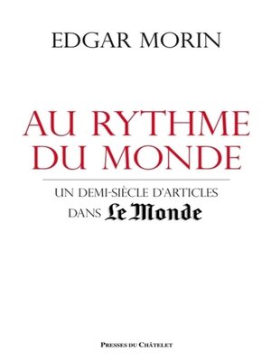 cover image of Au rythme du monde--Un demi-siècle d'articles dans le Monde